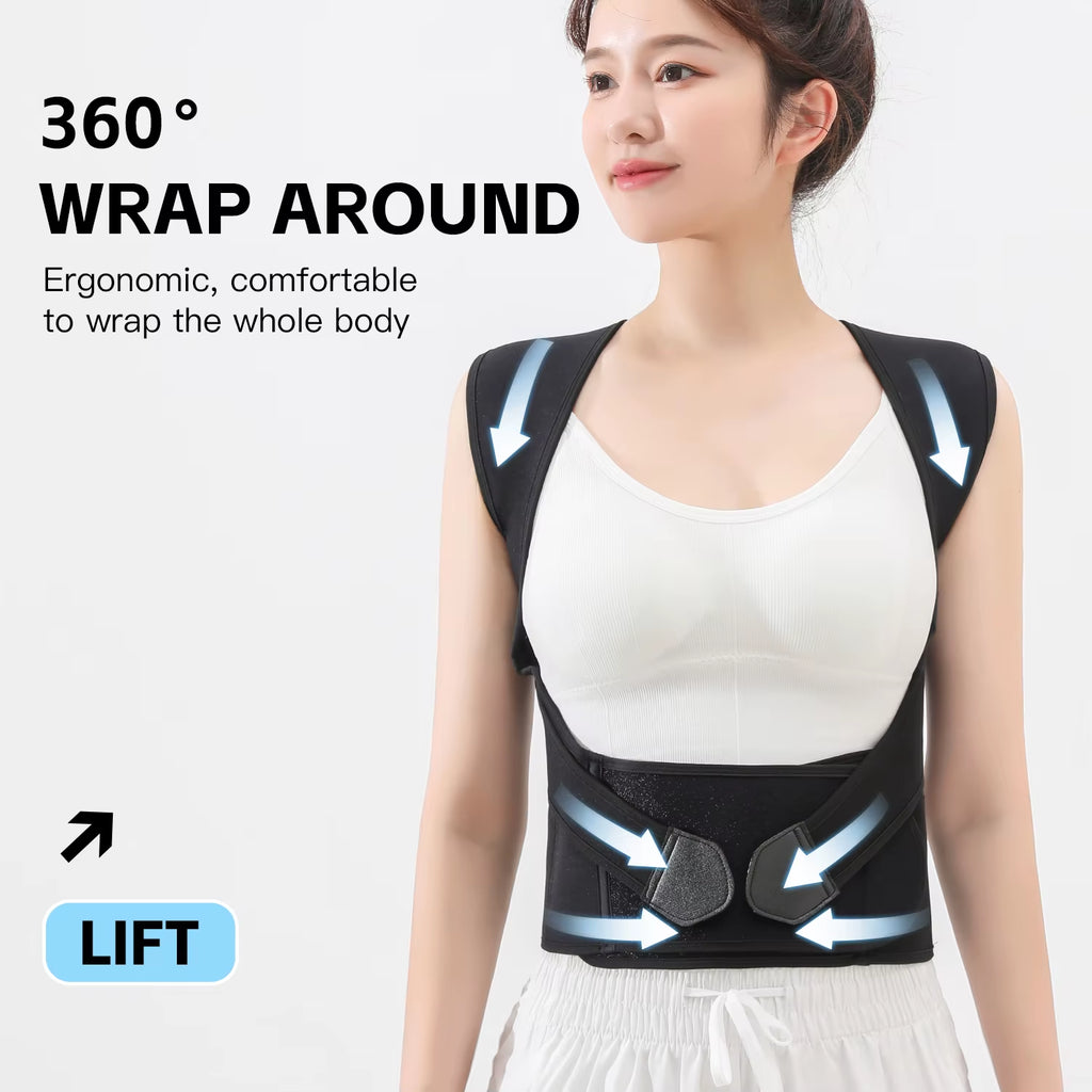 correcteur de posture élastique pour femmes